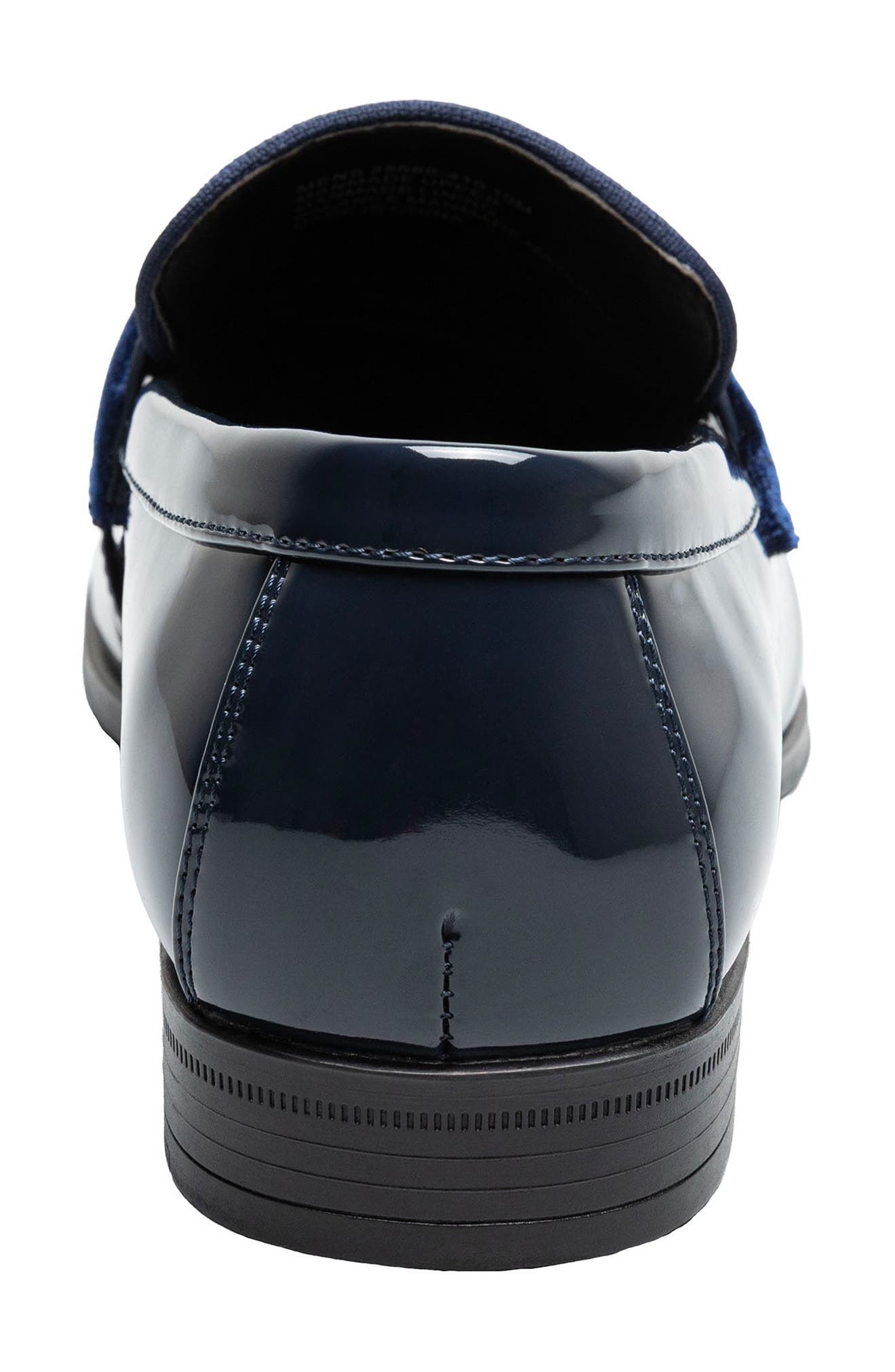 Stacy Adams Spratley Saddle Loafer, Alternate, color, Navy