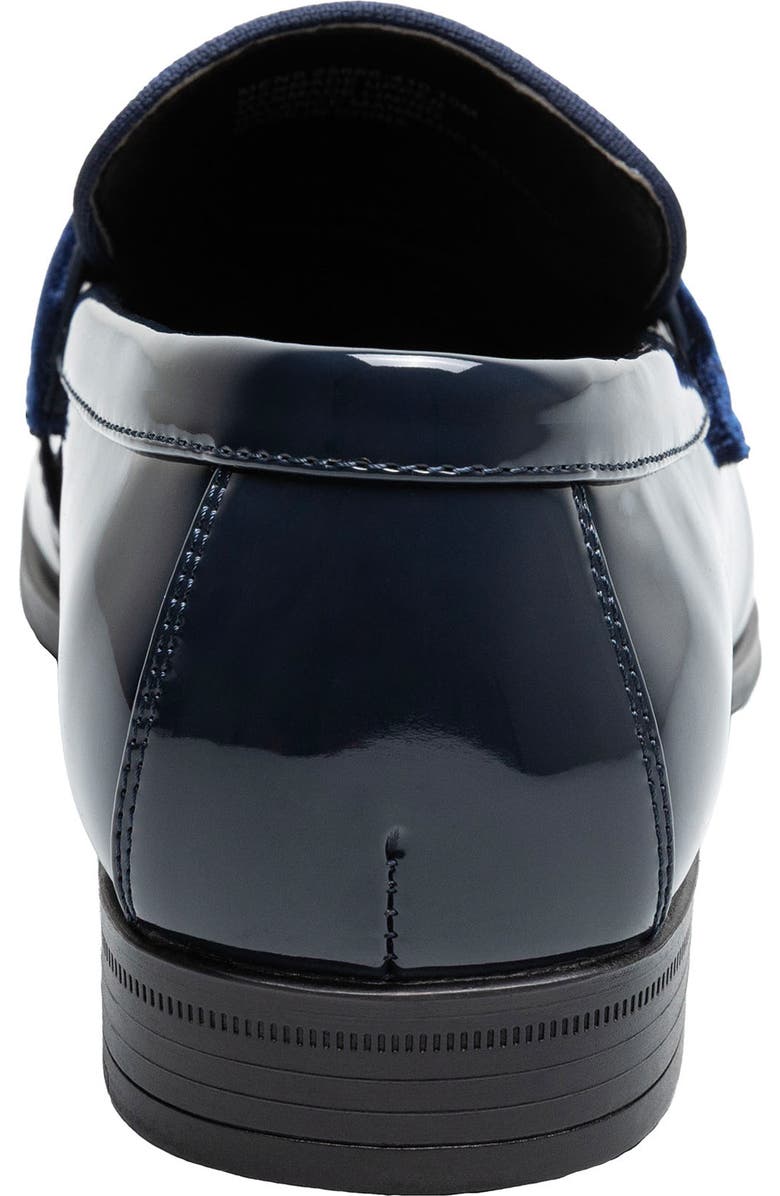 Stacy Adams Spratley Saddle Loafer, Alternate, color, Navy