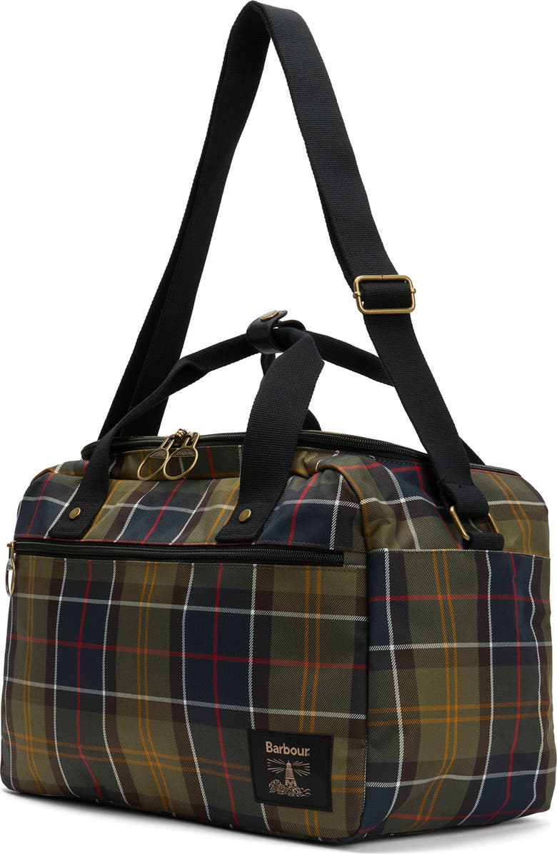 Barbour Torridon Tartan Flight Holdall Duffle Bag, Alternate, color, Classic Tartan