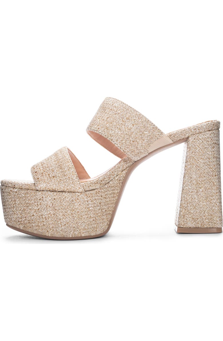 Chinese Laundry Nice Raffia Platform Sandal, Alternate, color,