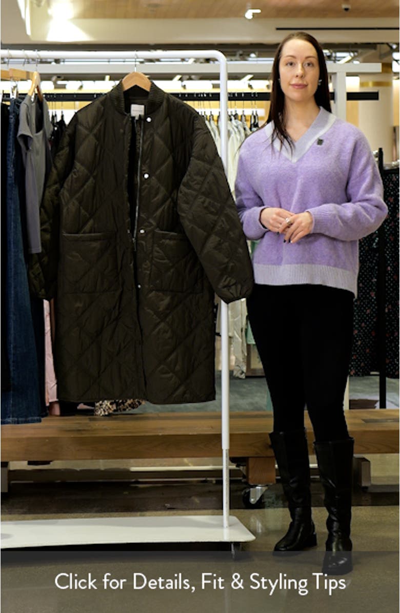 The Walk in the Park Cotton Blend Quilted Jacket, sales video thumbnail