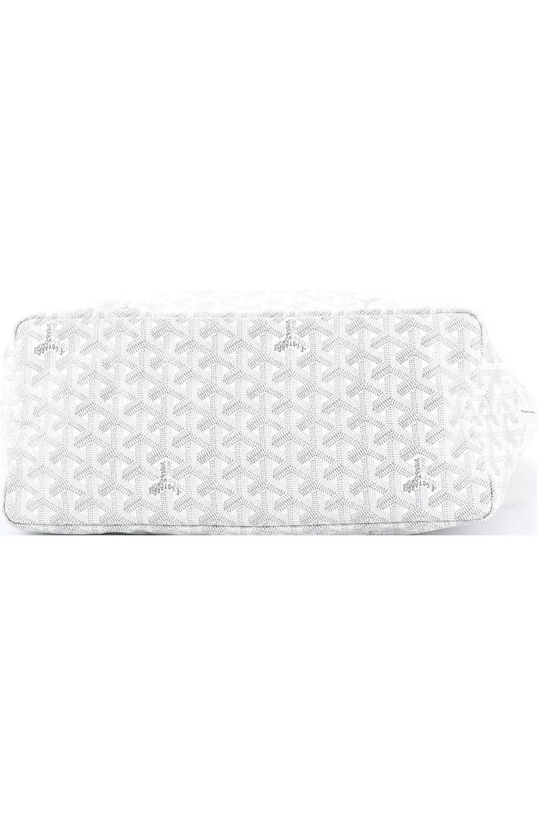 Pre-Owned Goyard Saint Louis Tote Coated Canvas PM, Alternate, color, White