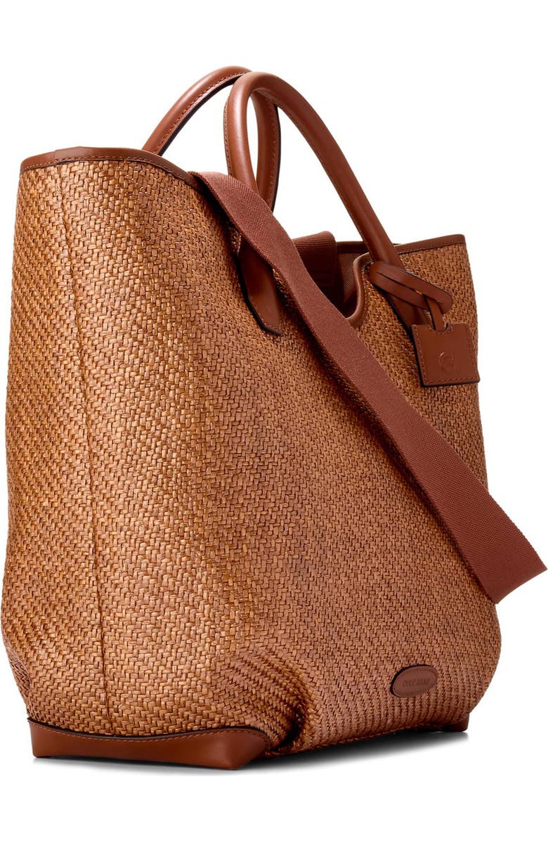 Cole Haan Amagansett Raffia Tote, Alternate, color, Natural Tan