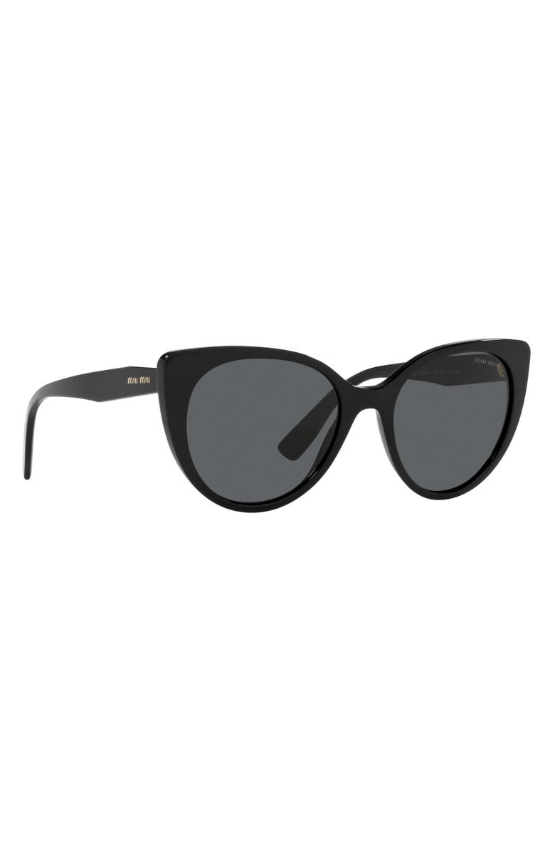 Miu Miu 52mm Cat Eye Sunglasses, Alternate, color,