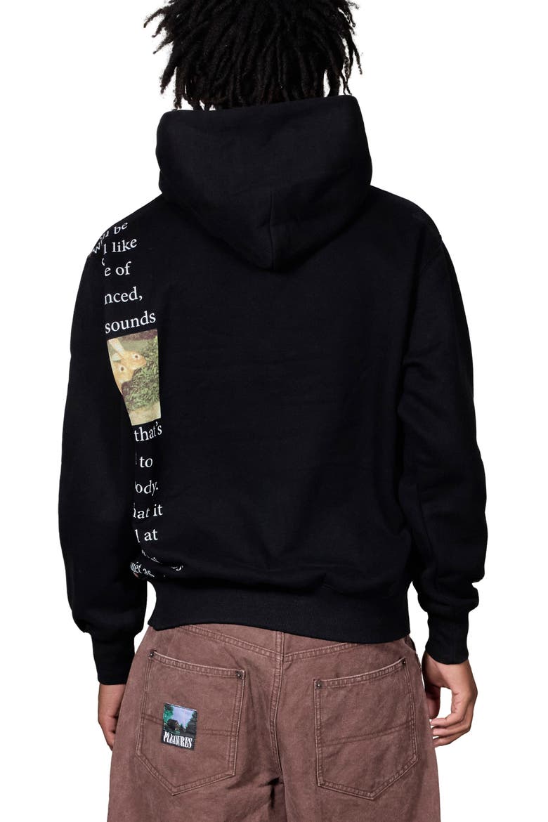 Connection Graphic Hoodie, Alternate, color, BLACK