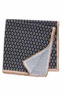 BOSS Geometric Pocket Square