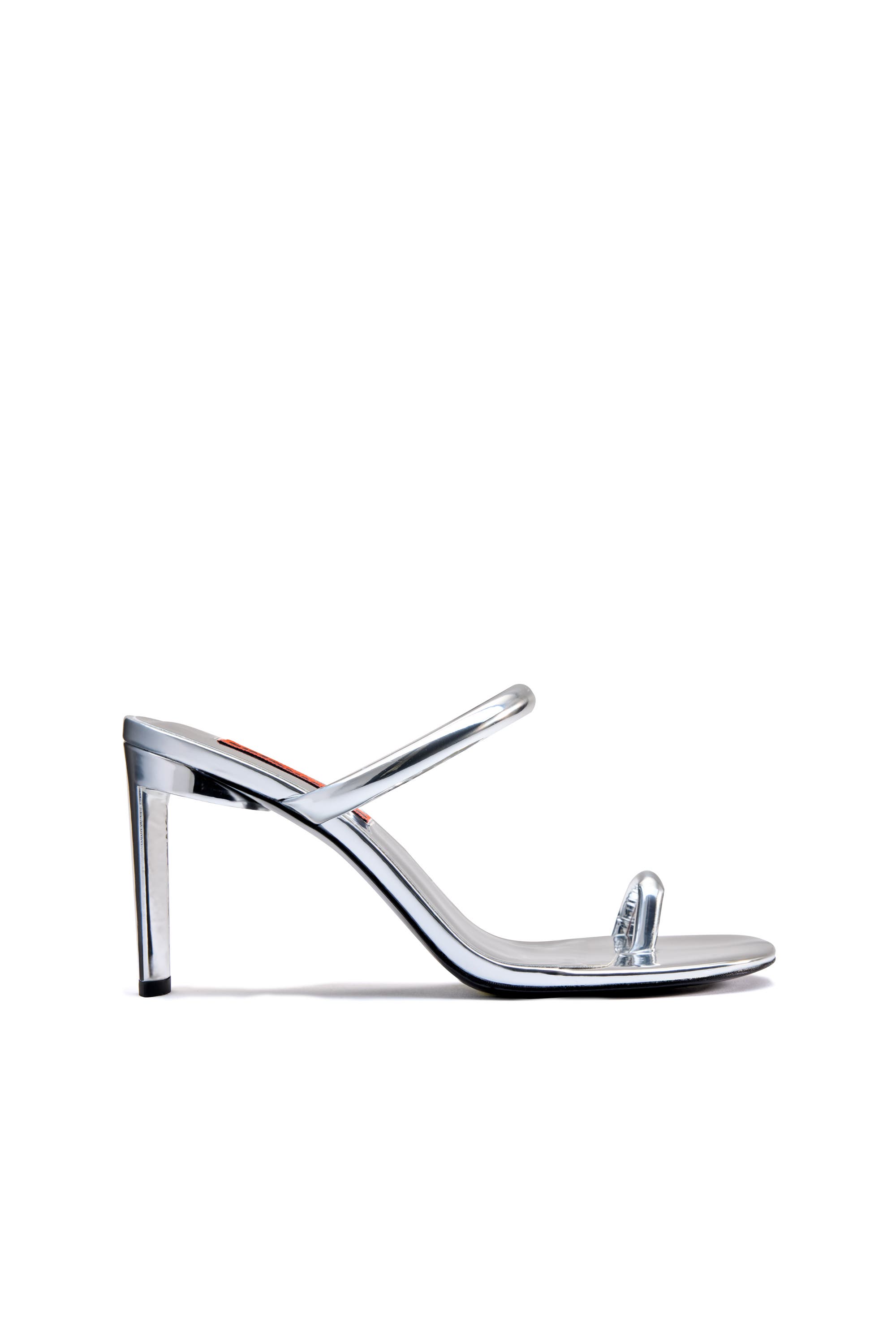 SIMONMILLER Pipe Heel, Main, color, Silver