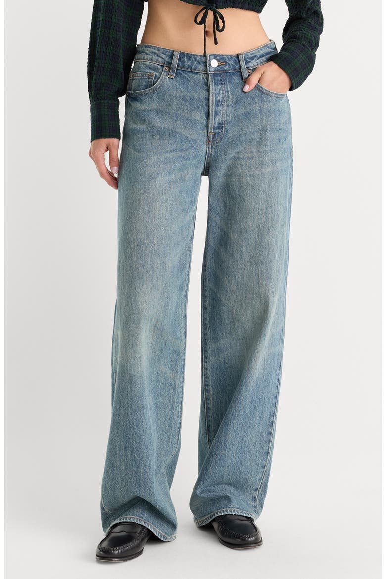 Vintage Wide Leg Jeans, Main, color, INDIGO1338
