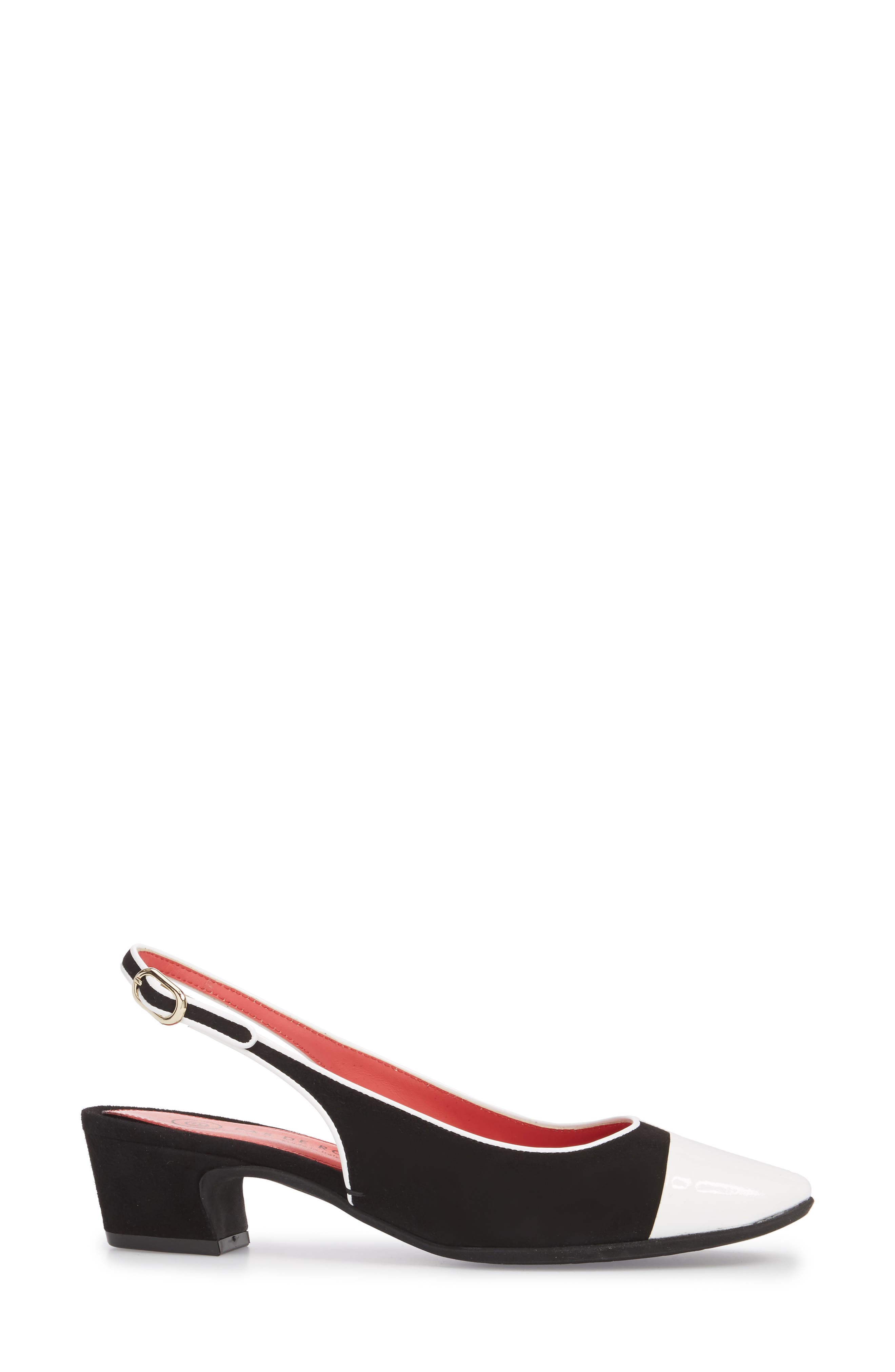 Pas de Rouge Eloe Slingback Pump, Alternate, color, 
