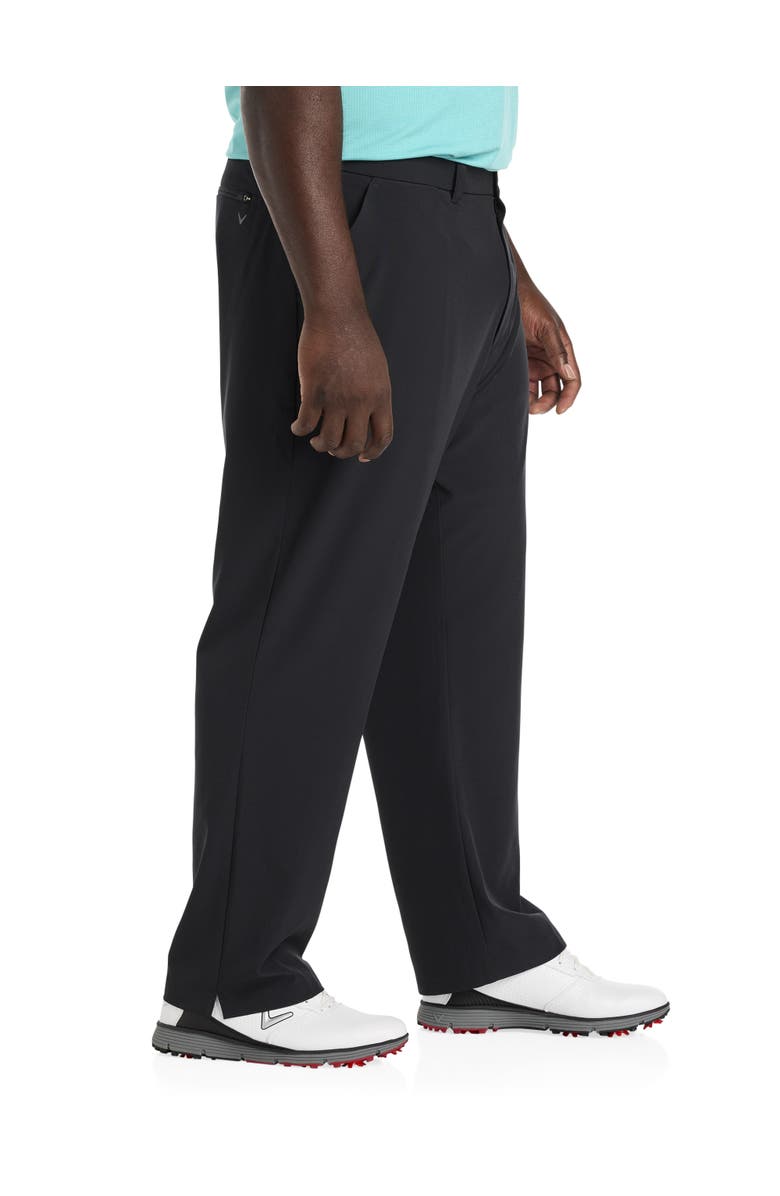 Callaway Big & Tall Flat-Front Golf Pants, Alternate, color, Caviar