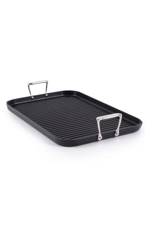 HA1 Expert Hard Anodized Nonstick Double-Burner Grill Pan