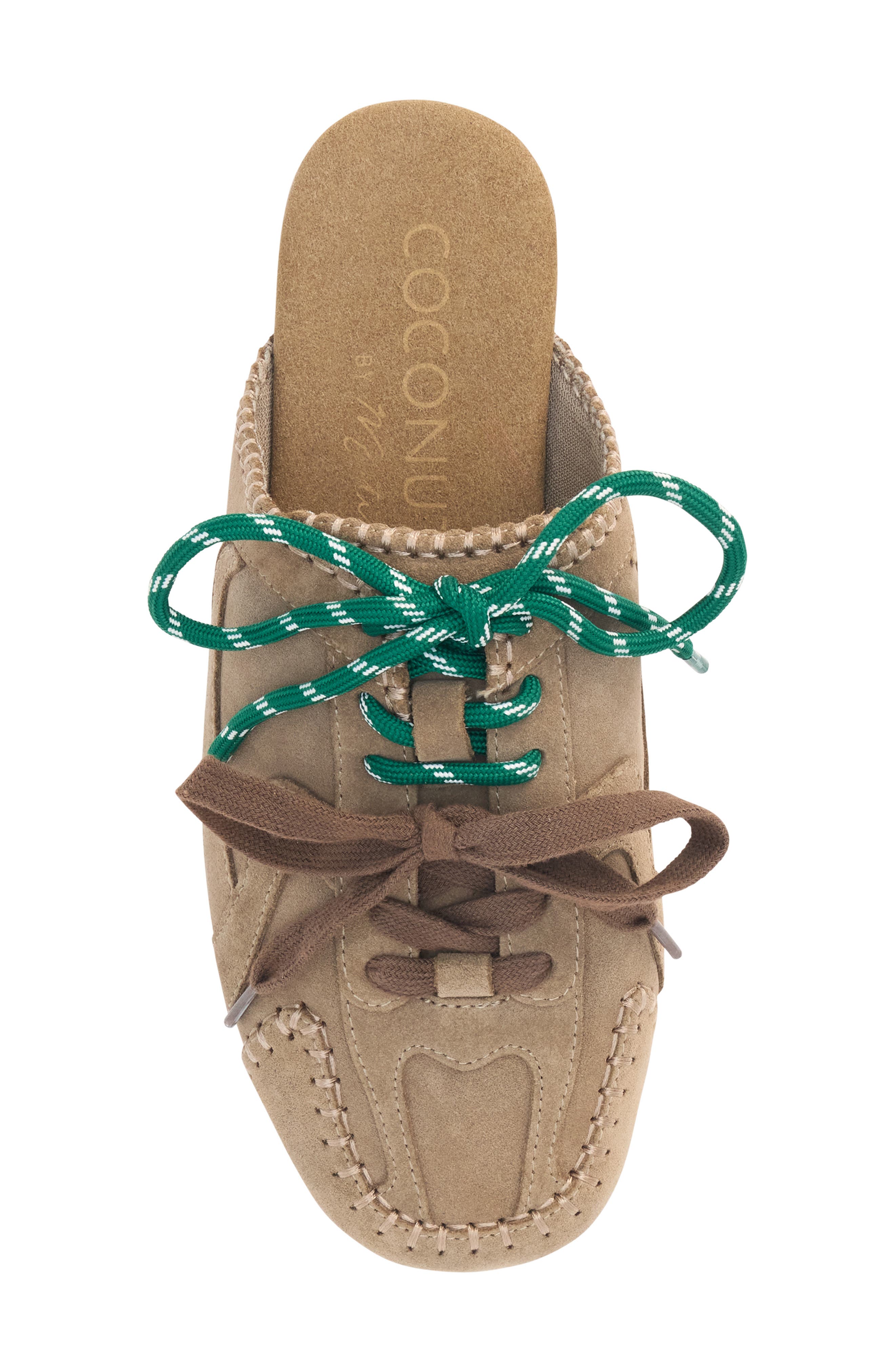 Devyl Lace-Up Mule, Alternate, color, TAUPE