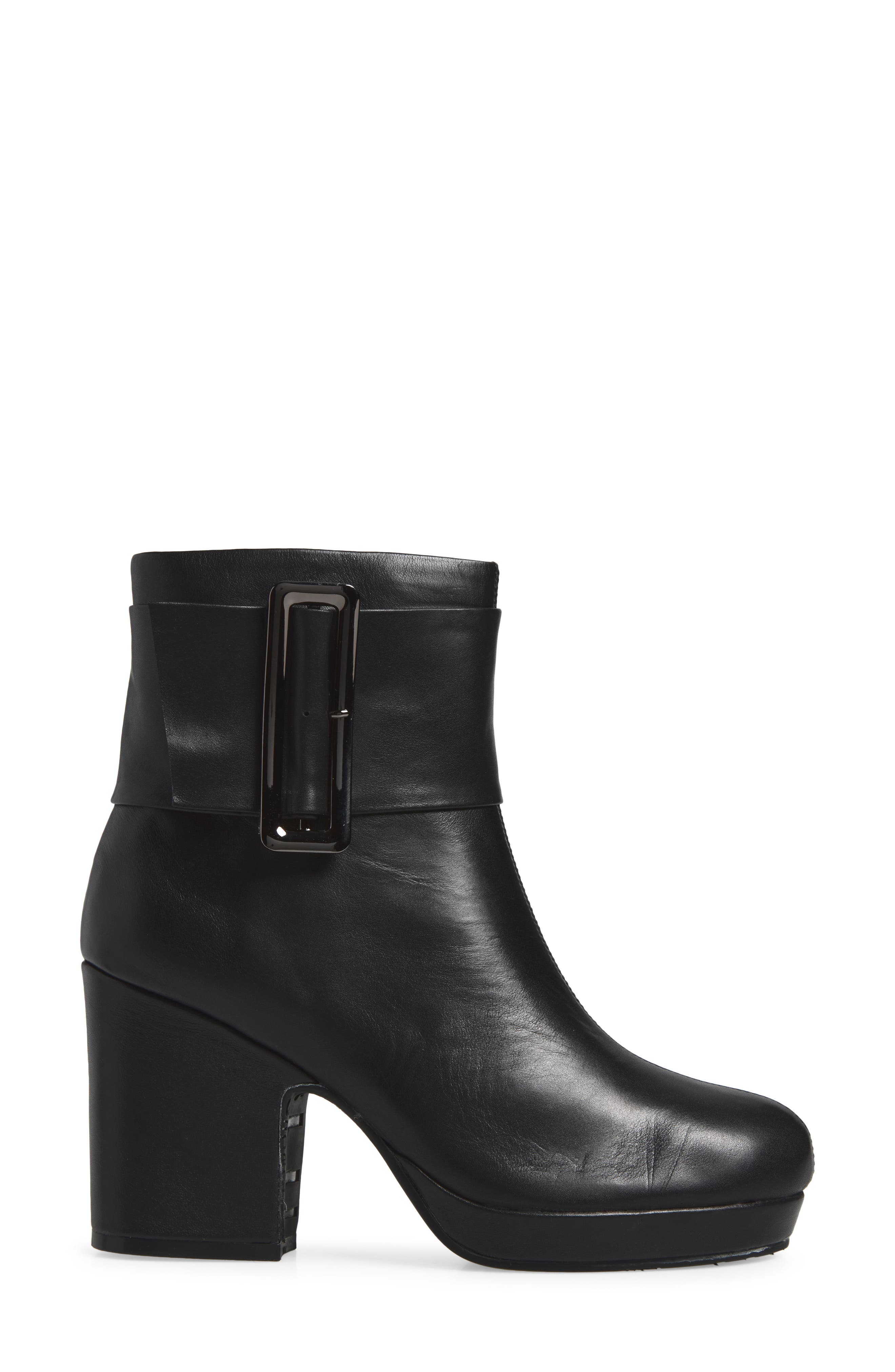 Isabella Leather Boot, Alternate, color, BLACK LEATHER