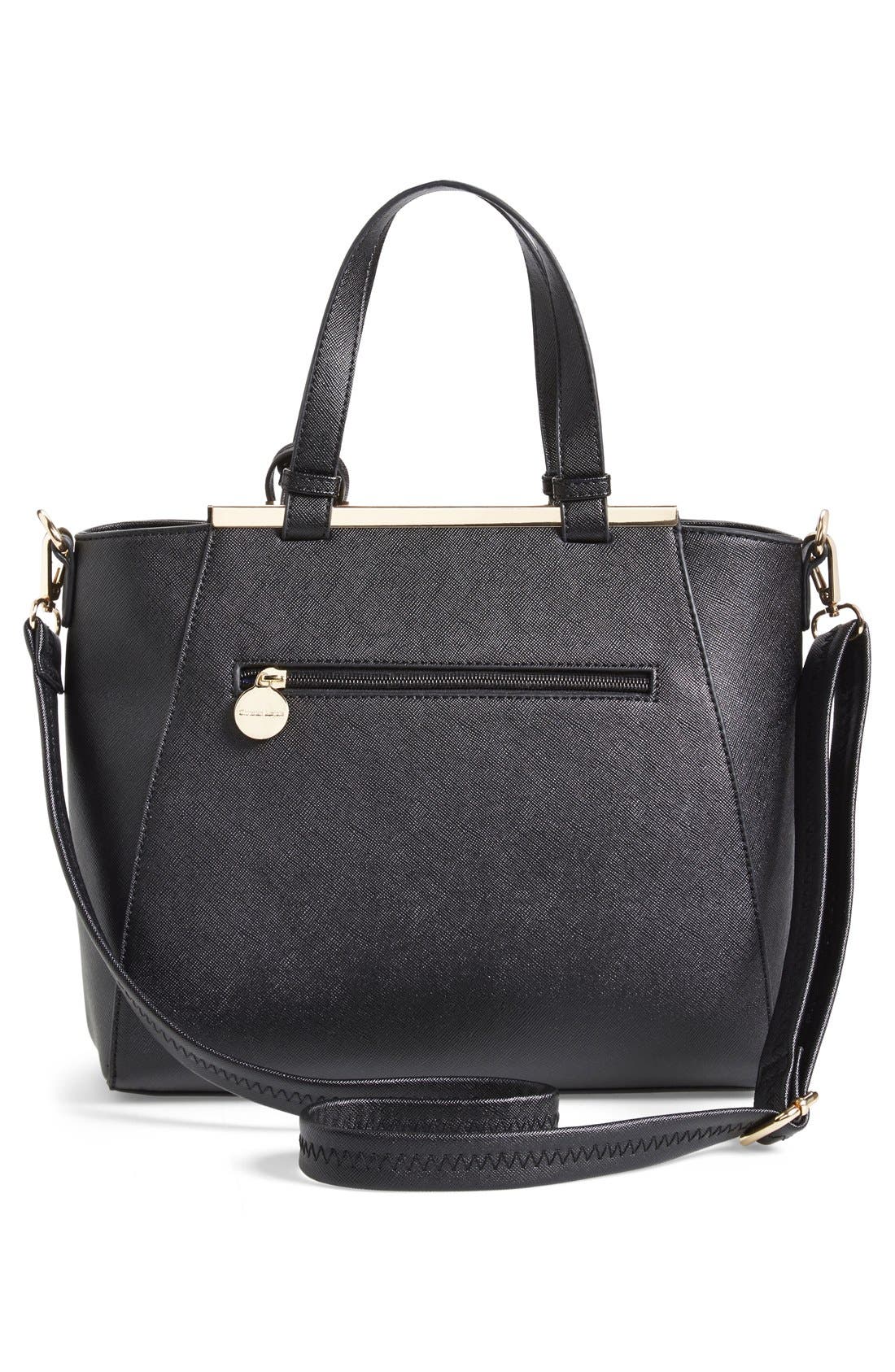 'Limoges II' Satchel, Alternate, color, BLACK