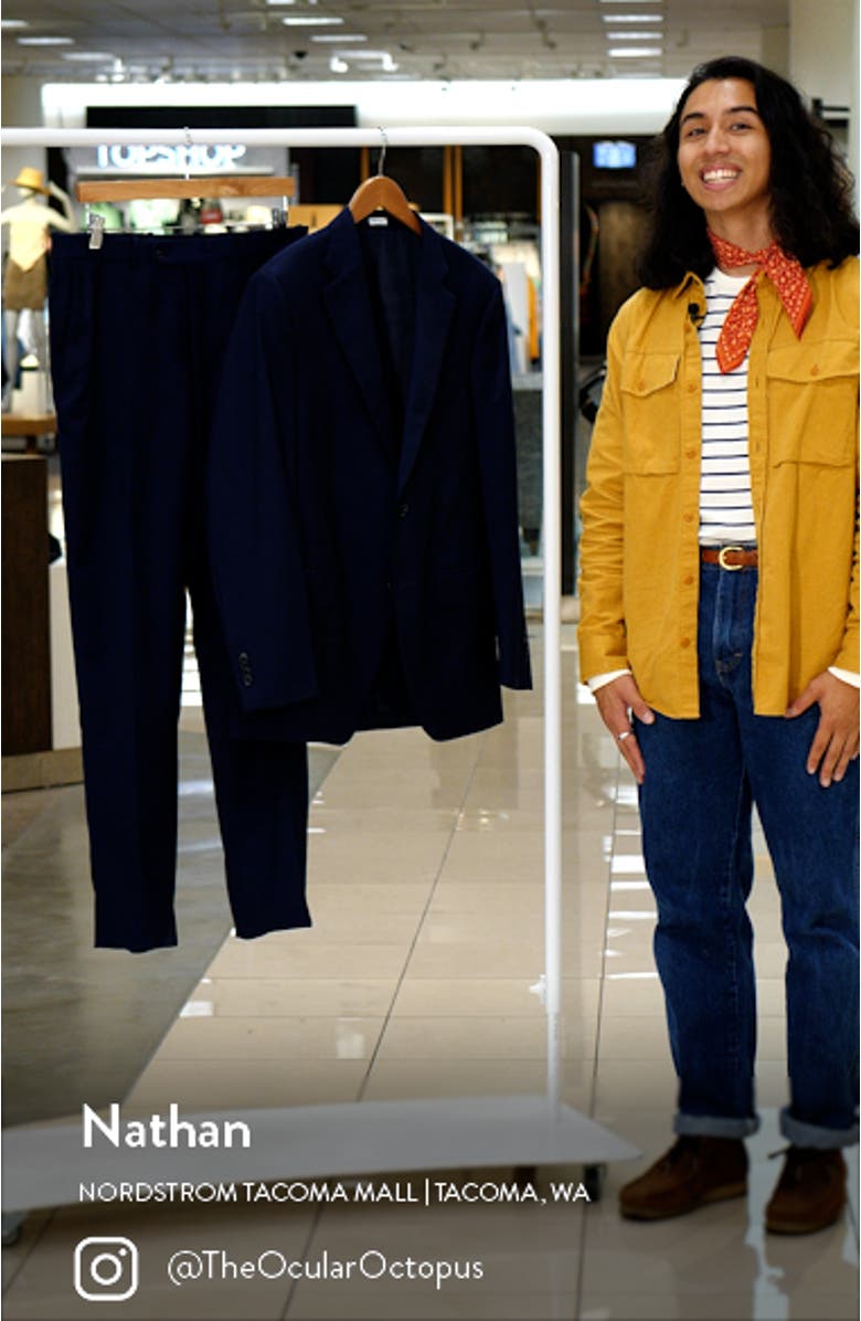 Tailored Fit Wool Suit, sales video thumbnail