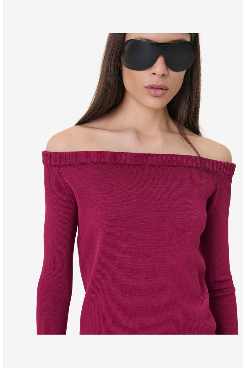 The Bulle Sweater, Alternate, color, RASPBERRY