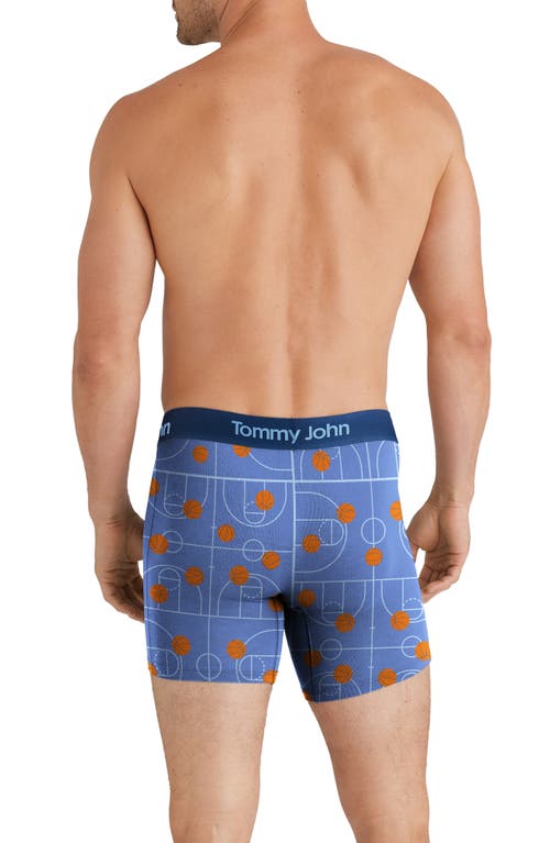Tommy John Second Skin 6-inch Boxer Briefs In Slam Dunk Dress Blues