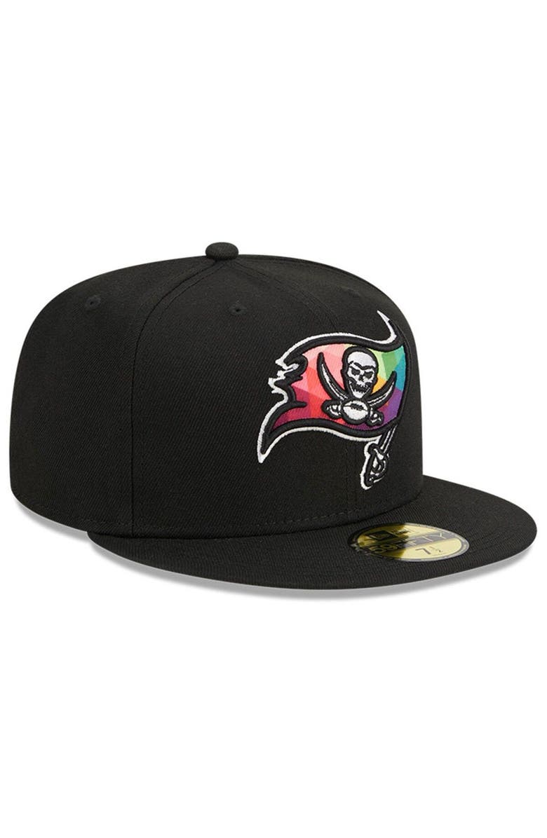 New Era Men's New Era  Black Tampa Bay Buccaneers 2023 NFL Crucial Catch 59FIFTY Fitted Hat, Alternate, color, 