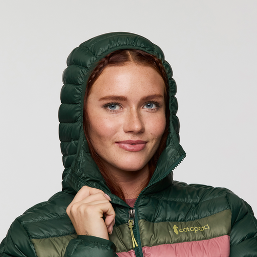 Cotopaxi Fuego Down Hooded Jacket In Multi