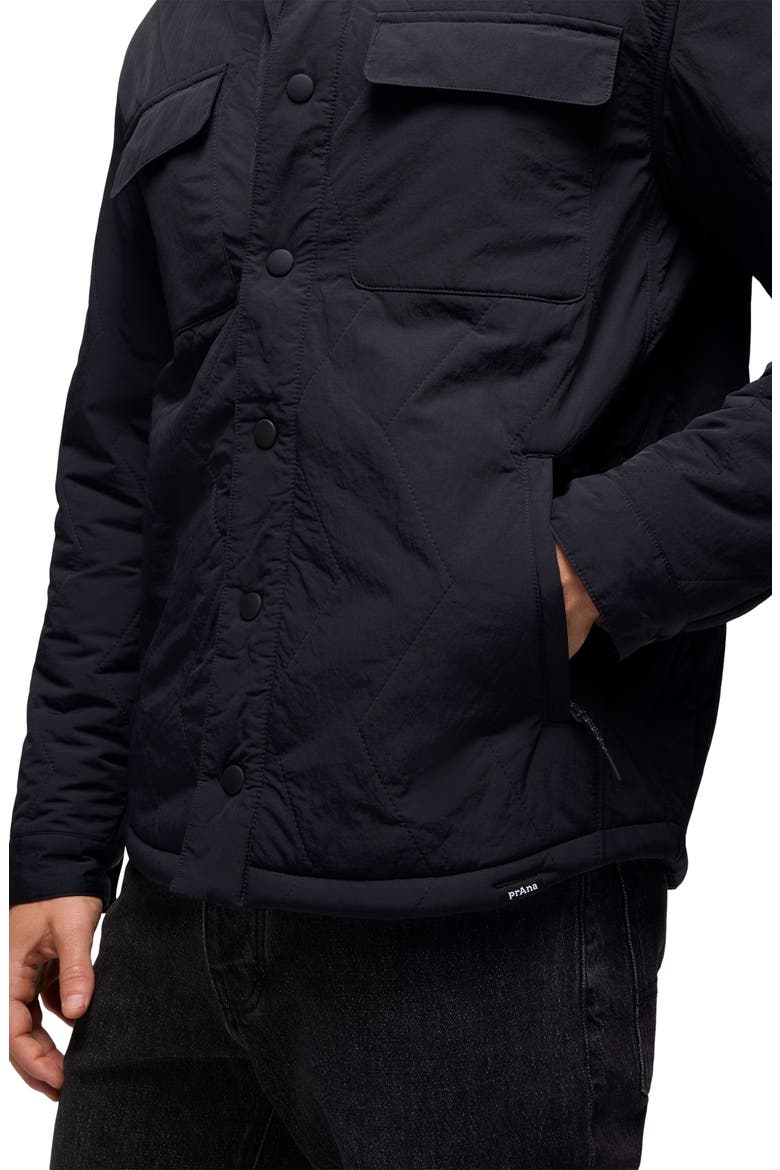 Encinitas Quilted Jacket, Alternate, color, BLACK