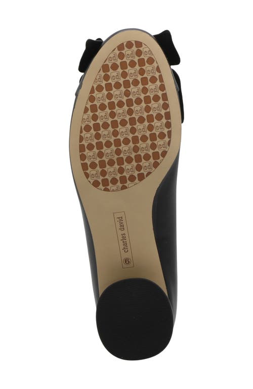 Charles David Butterfly Flat In Black