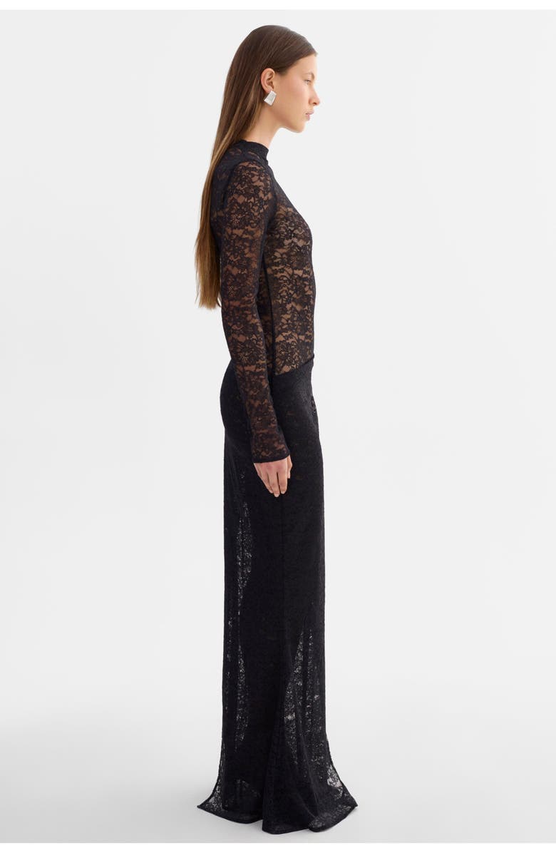 LAMARQUE Krysta | Lace Maxi Dress, Alternate, color, Black