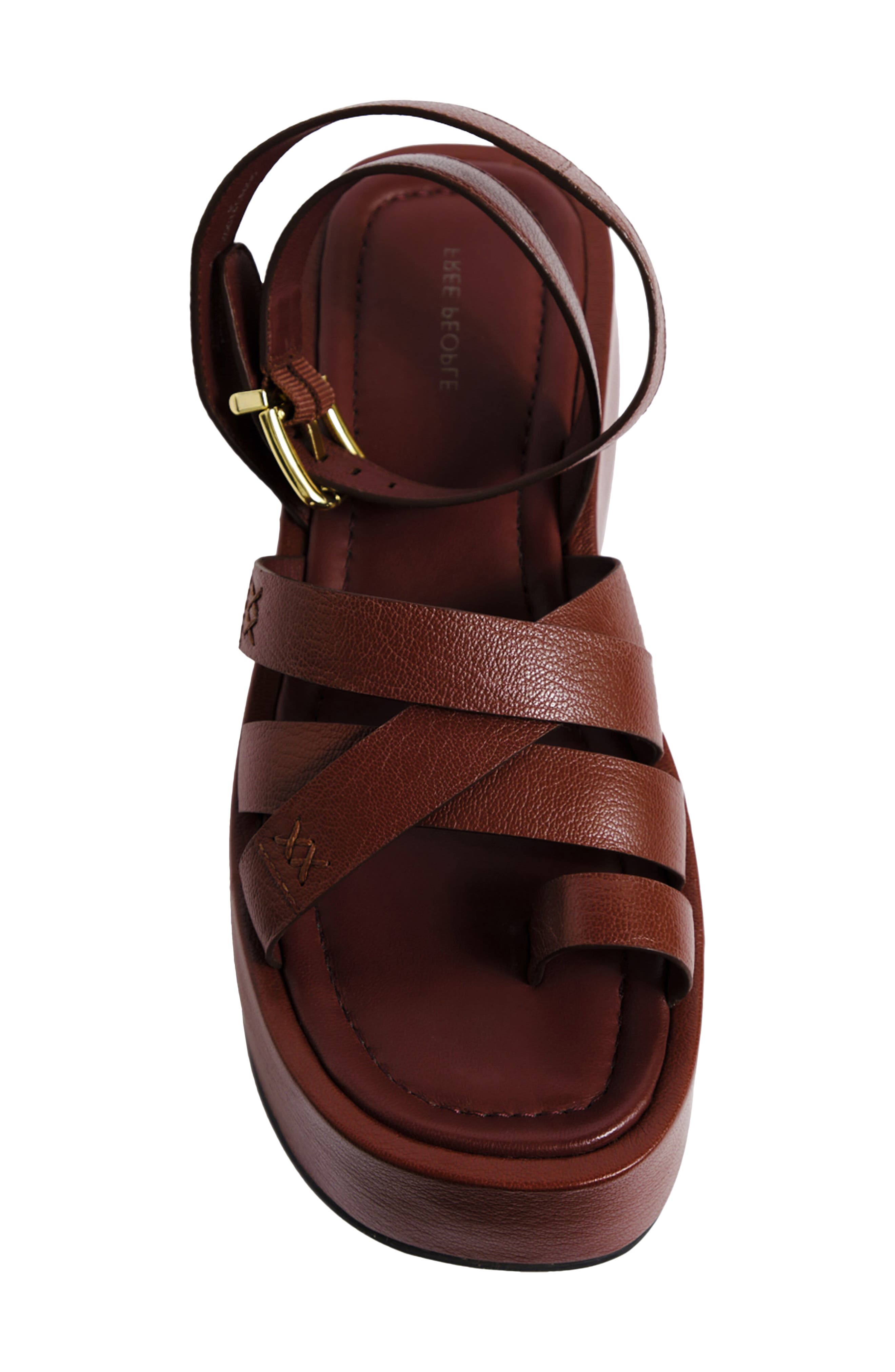 Hazel Platform Sandal, Alternate, color, COCONUT SHELL