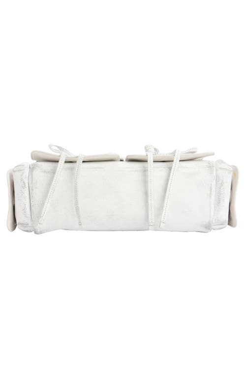 Acne Studios Multipocket Bag In White/grey