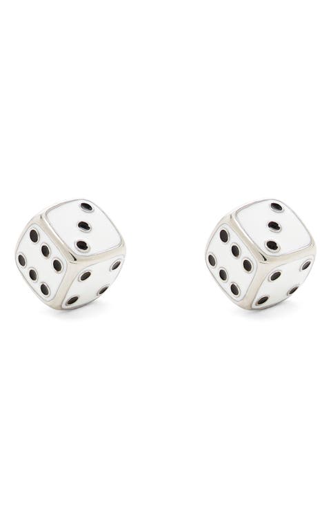 Dice Stud Earrings