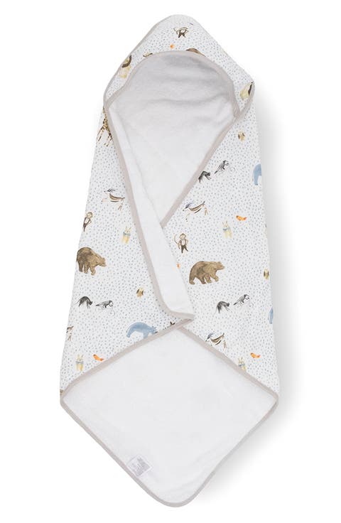 Cotton Muslin & Terry Hooded Infant Towel (Baby)
