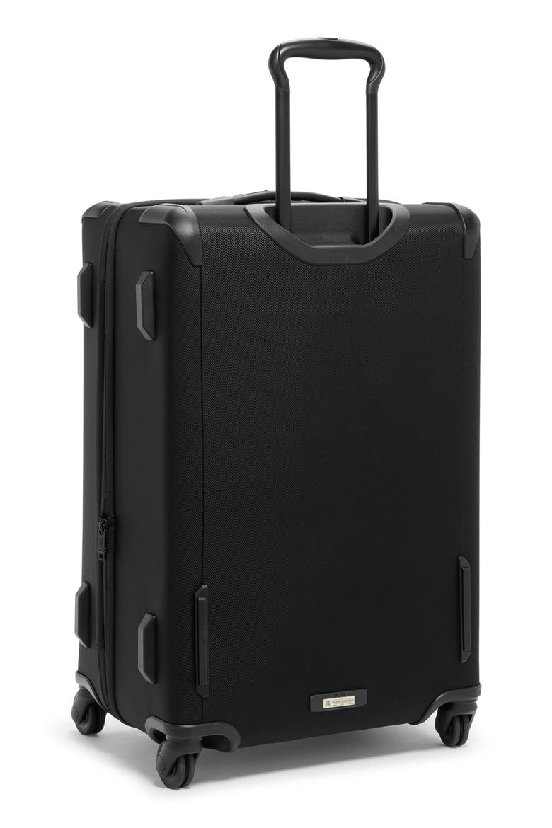 Aerotour Medium Front Pocket Expandable Checked Luggage, Alternate, color, BLACK