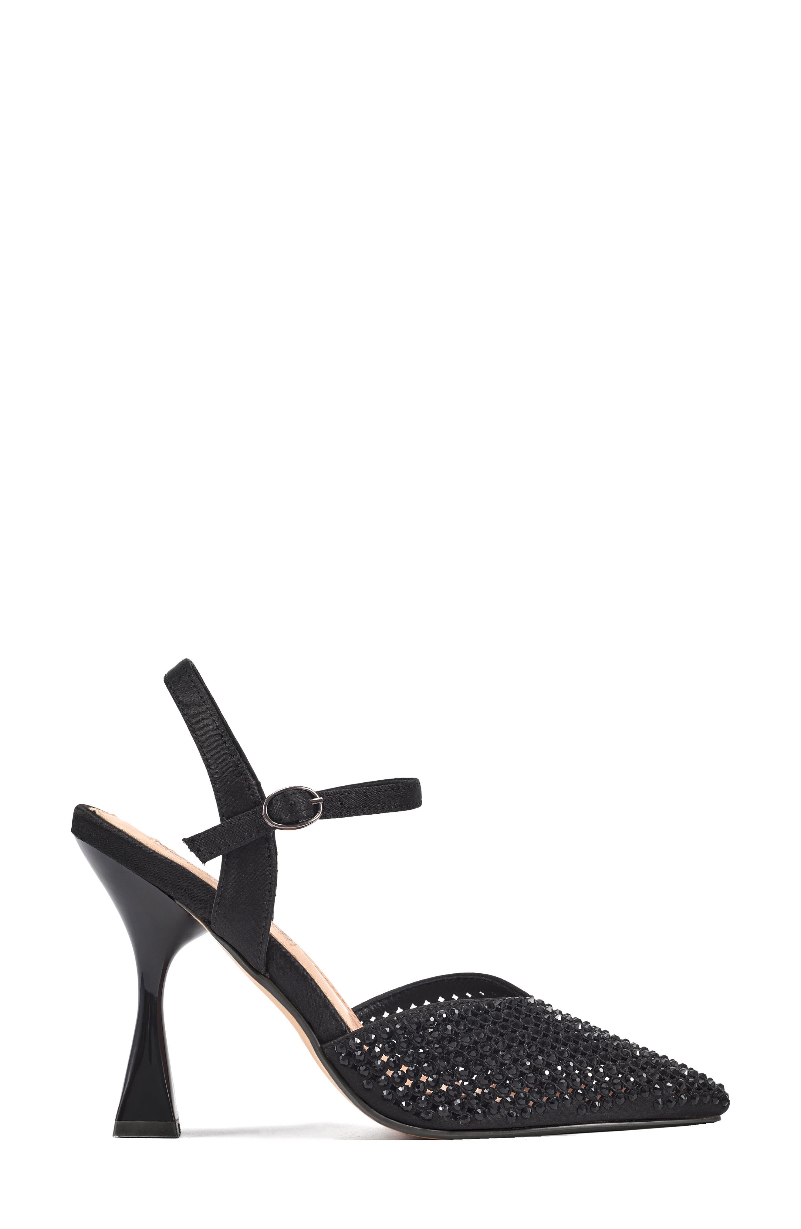 LADY COUTURE Tango Crystal Embellished Pump, Alternate, color, Black