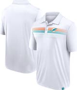 FANATICS Men's Fanatics Branded White Miami Dolphins Victory For Us Interlock Polo