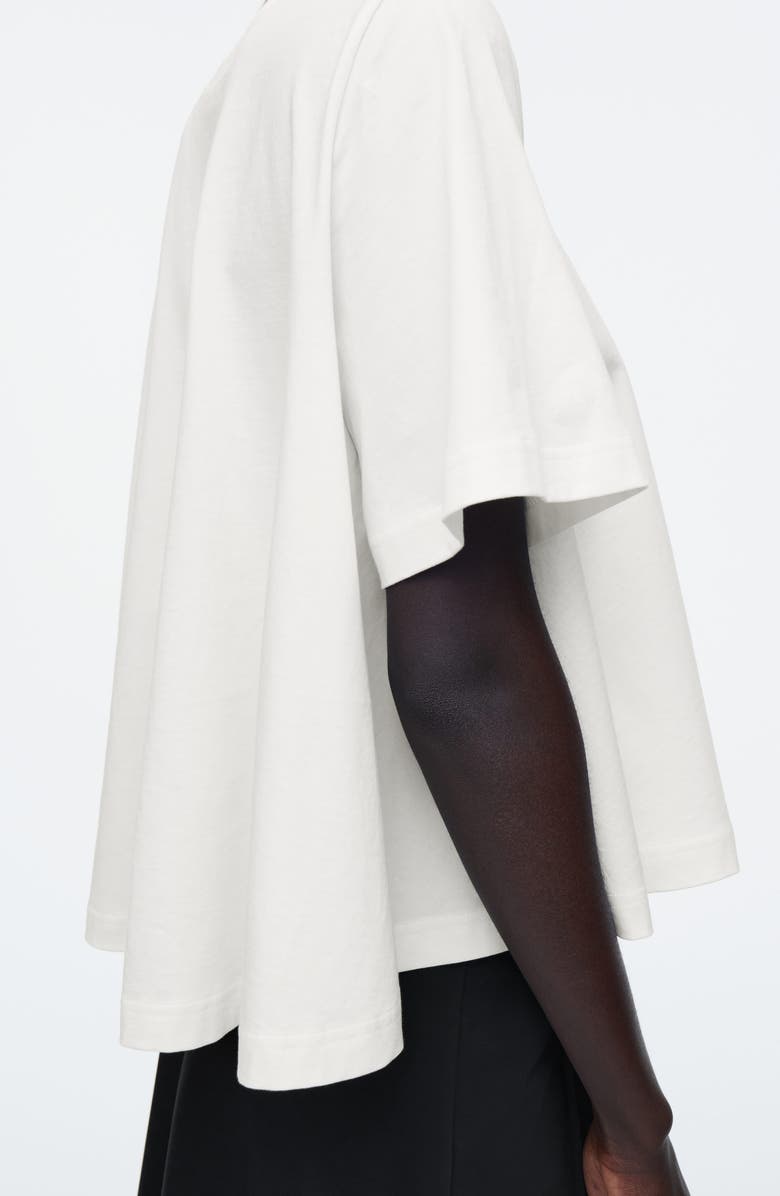 COS Relaxed Organic Cotton Trapeze T-Shirt, Alternate, color,