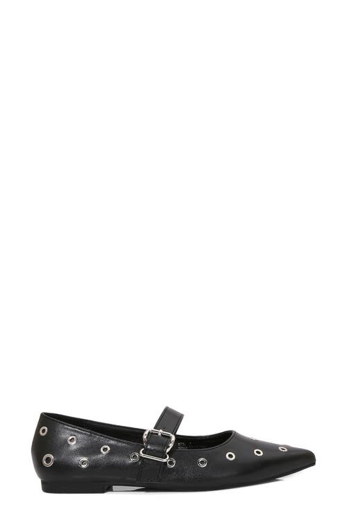 BERNESS BERNESS FRIEDRICH GROMMET POINTED TOE MARY JANE FLAT
