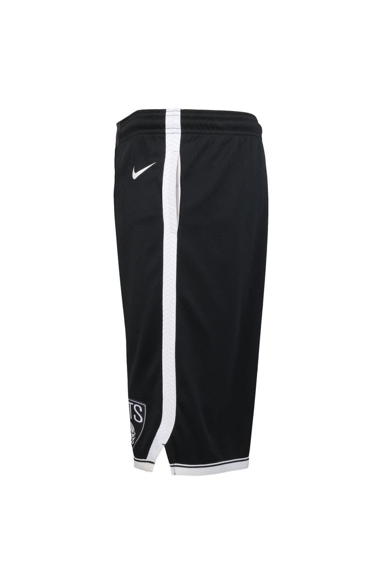 Nike Youth Nike Black Brooklyn Nets Swingman Performance Shorts – Icon Edition, Alternate, color, Black