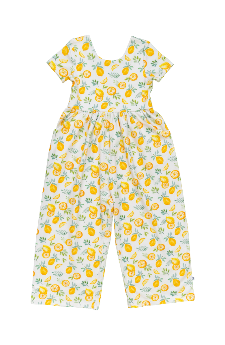 Laree + Co Leighton Leggy Romper, Main, color, Yellow