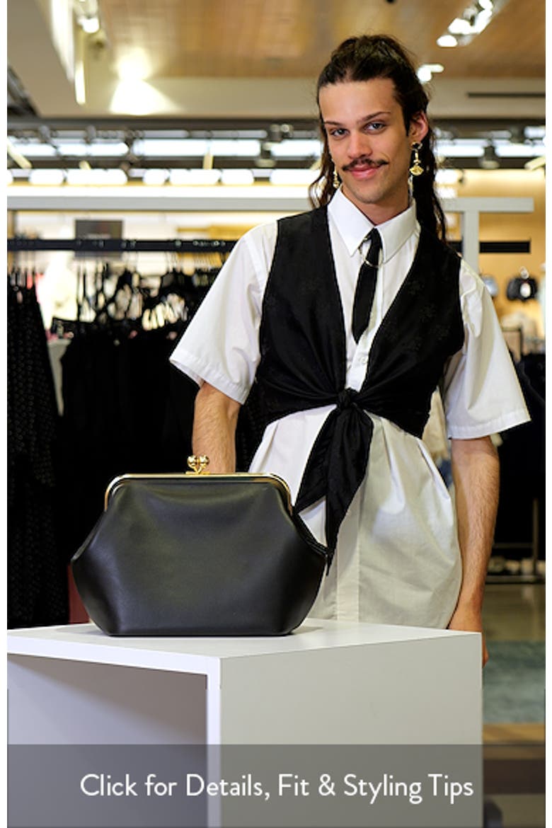 Kisslock Glovetanned Leather Frame Bag video