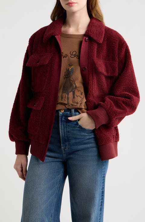 The Patch Pocket Plush Jacket