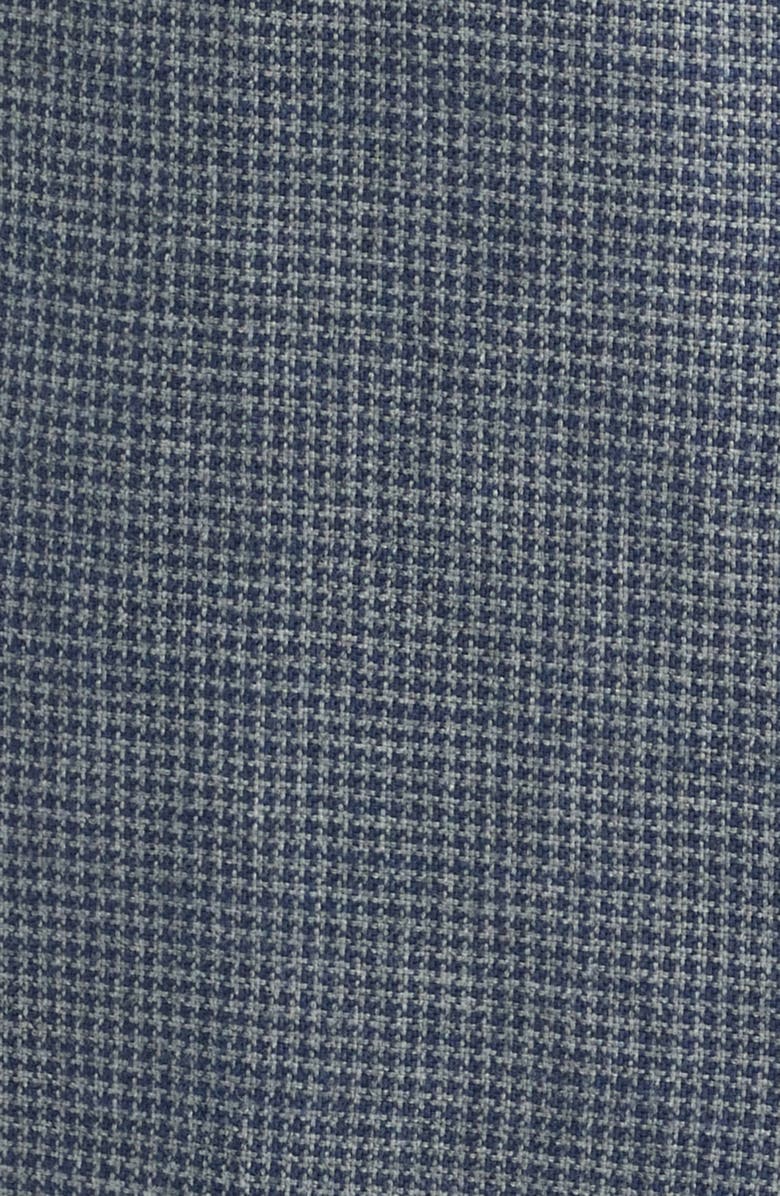 Rails Wyatt Microcheck Cotton Button-Up Shirt, Alternate, color, Charcoal Navy Houndstooth