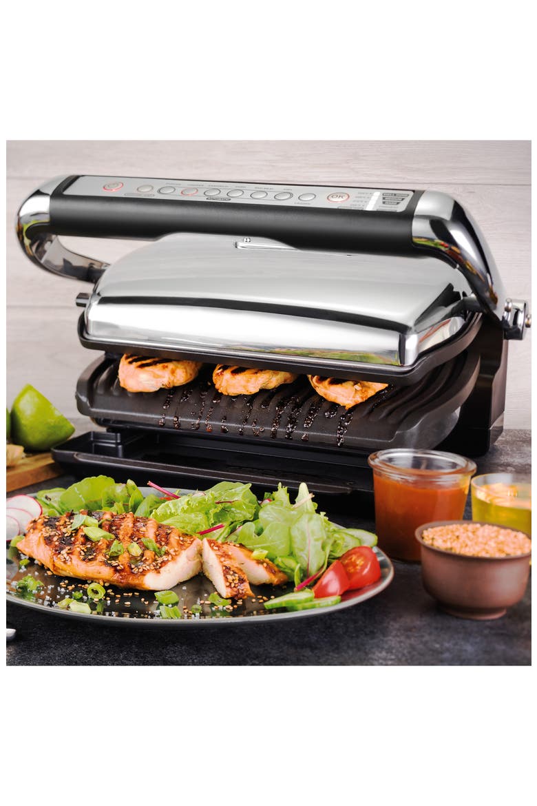 Electric Grill XL with Autosense Technology, 5L, Alternate, color, SILVER