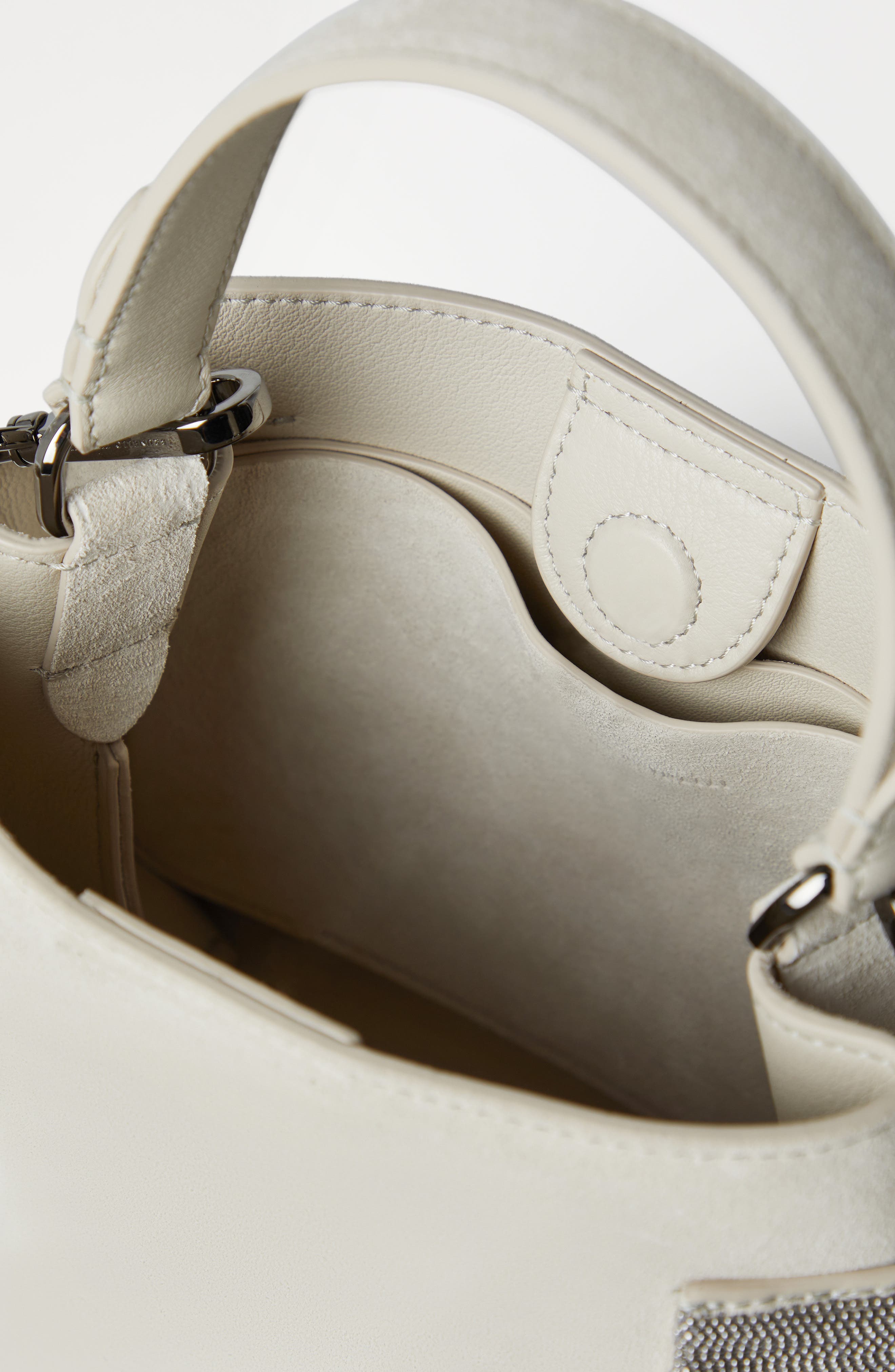 Brunello Cucinelli Small Top-Handle Essence bag, Alternate, color, 