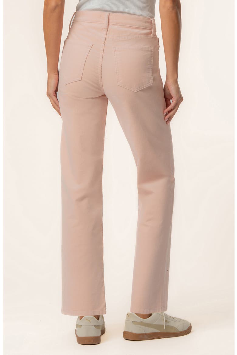 Avery High Waist Ankle Straight Leg Corduroy Pants, Alternate, color, PINK DIAMOND