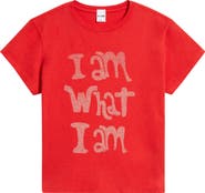Re/Done I Am What I Am Graphic T-Shirt
