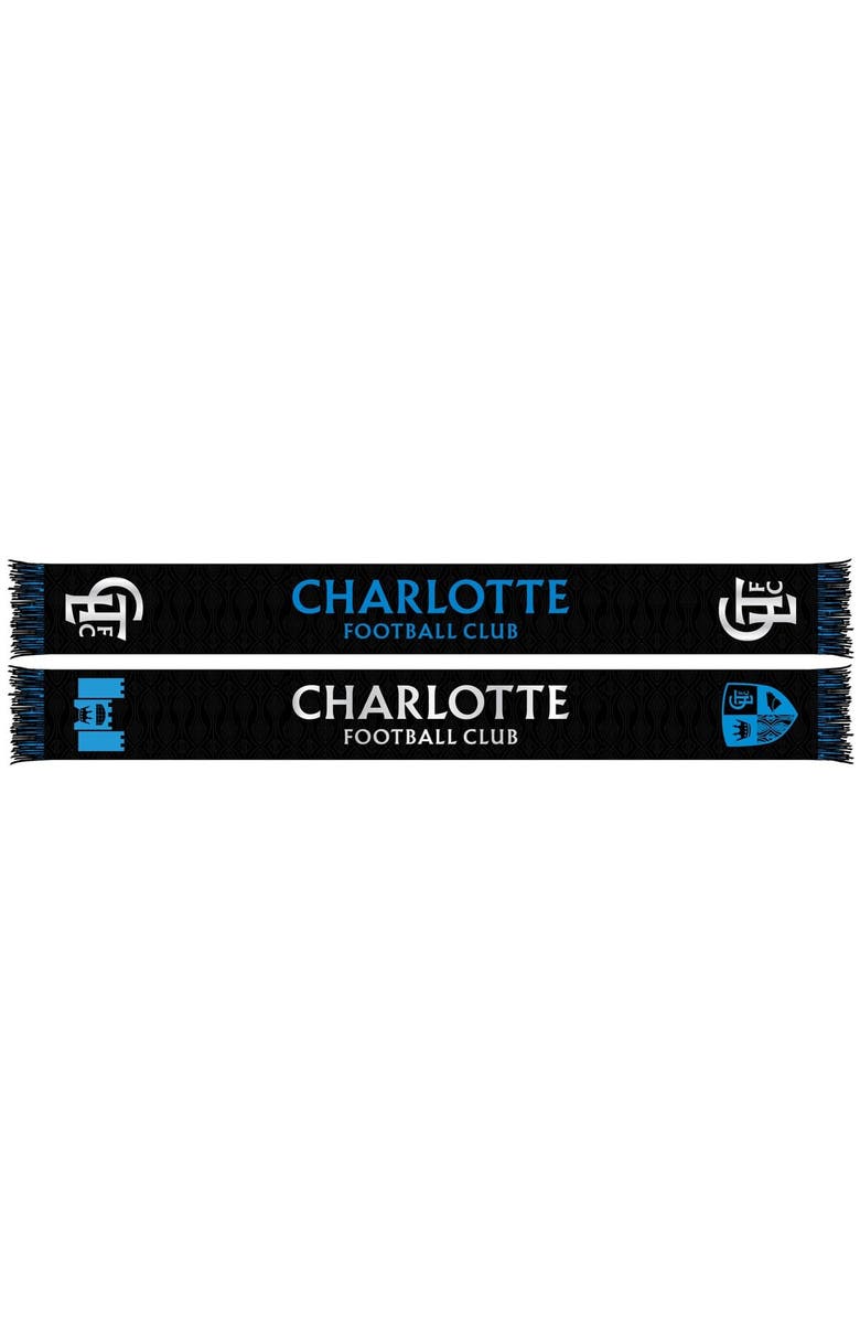 RUFFNECK SCARVES Charlotte FC 2025 Jersey Hook Scarf, Main, color, Black