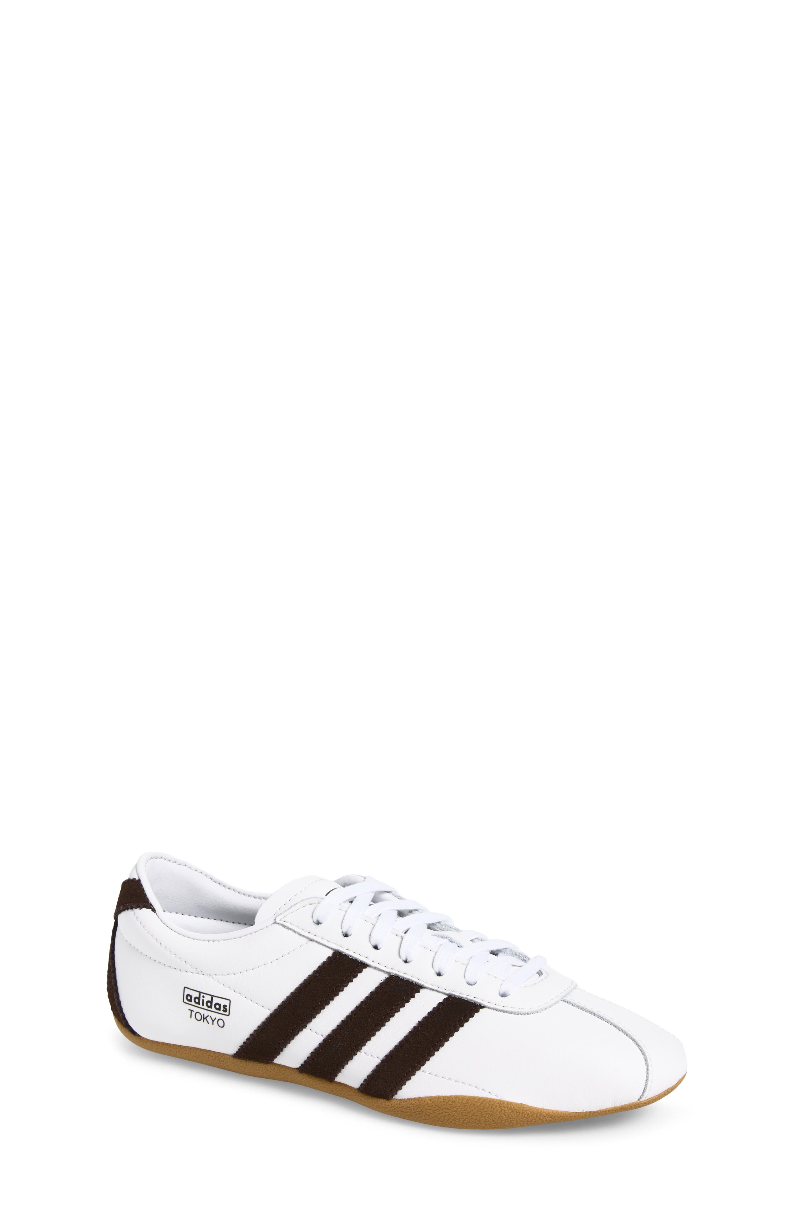Kids' Tokyo Sneaker, Main, color, WHITE/ AURORA COFFEE/ GUM
