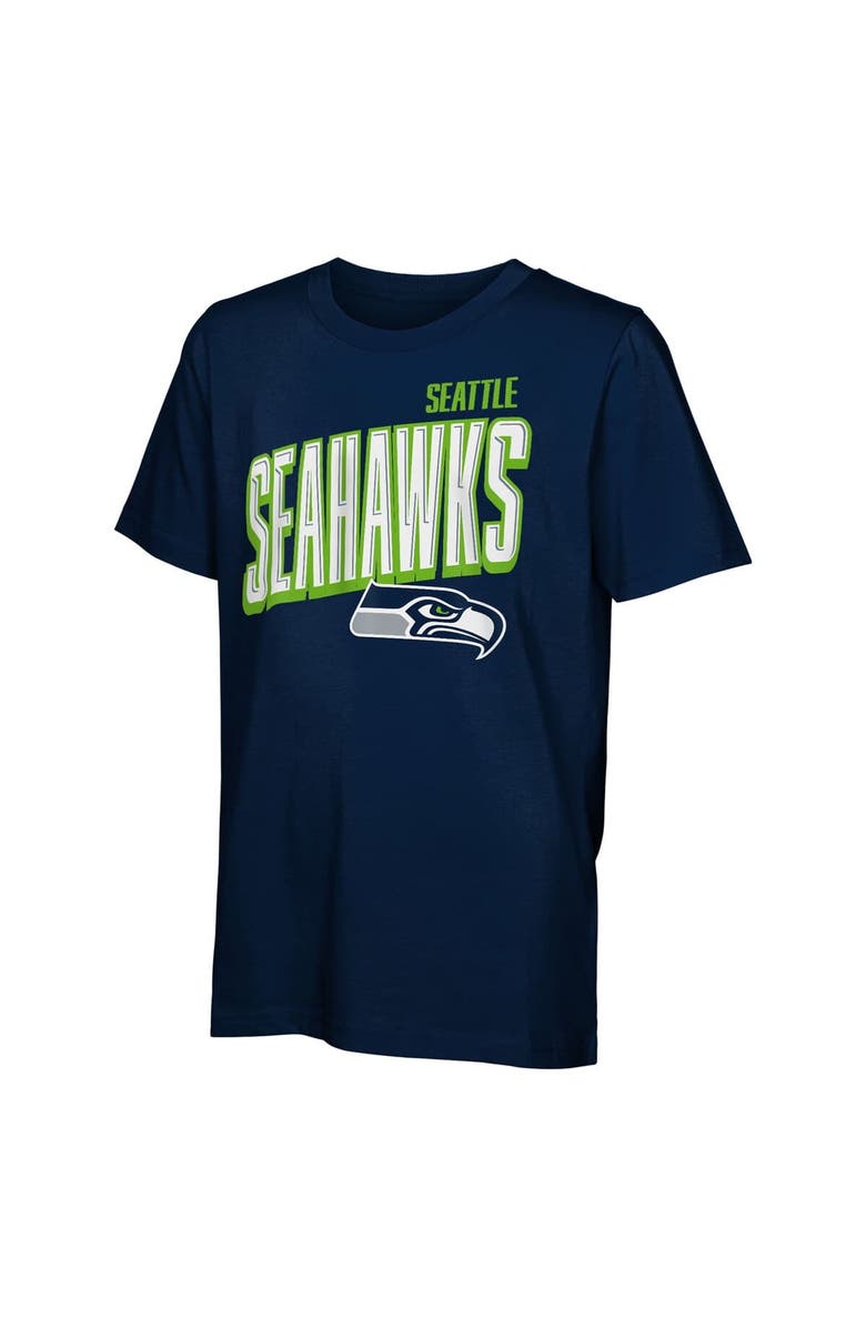 Outerstuff Youth Outerstuff Seattle Seahawks The Mix Combo T-Shirt Set, Alternate, color, College Navy