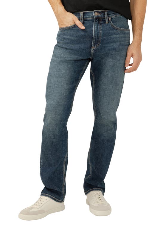 Silver Jeans Co. Machray Athletic Fit Straight Leg Jeans in Shadow 