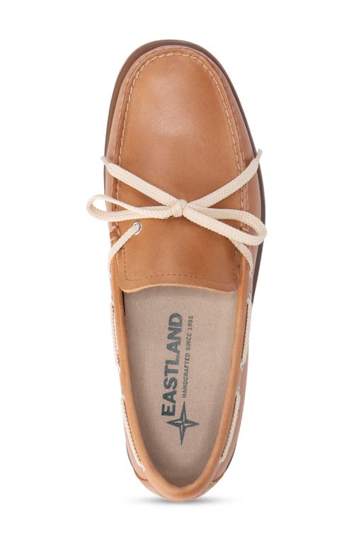 Shop Eastland Yarmouth Boat Shoe In Peanut