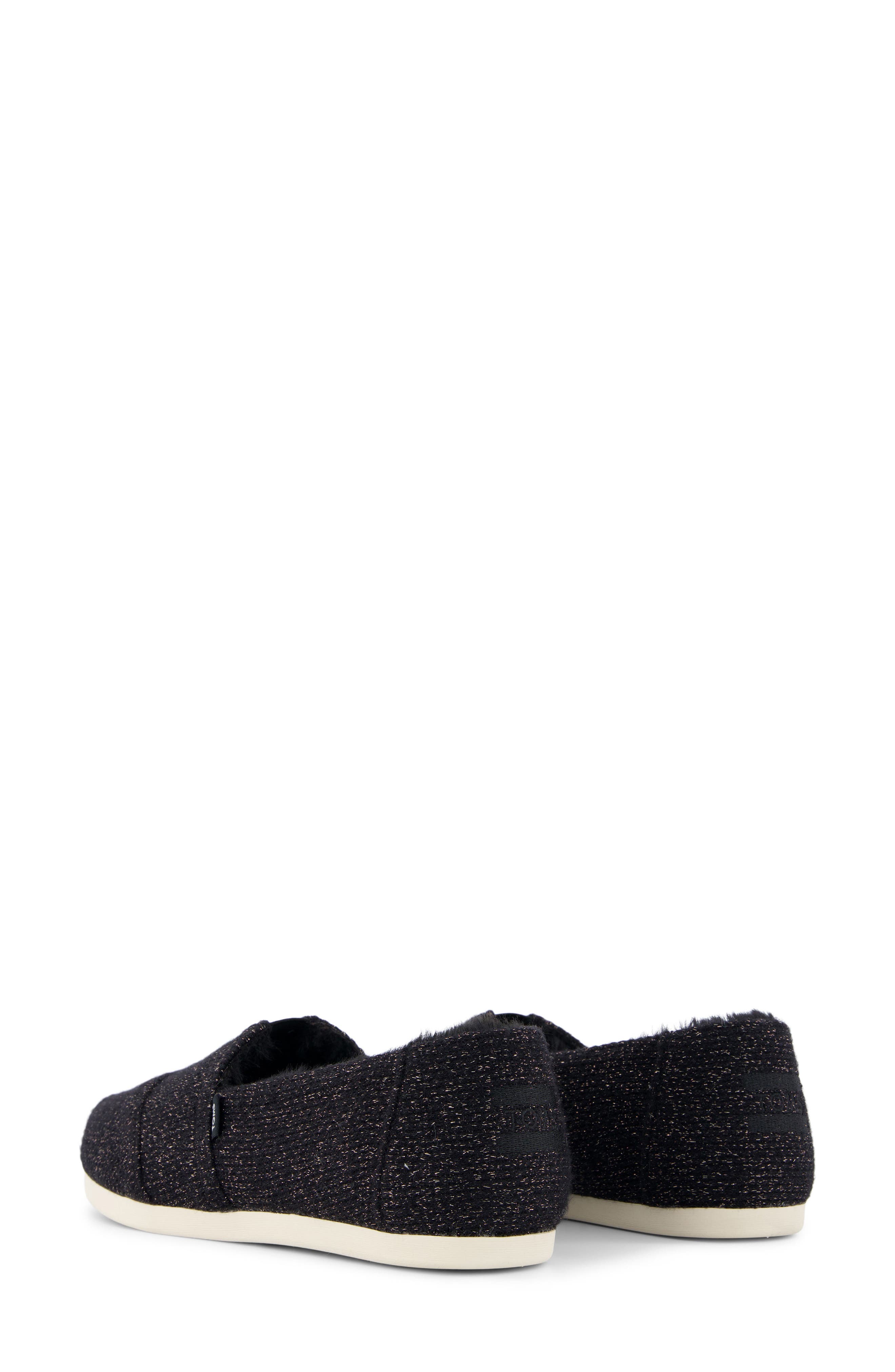 TOMS Alpargata Classic Slip-On, Alternate, color, Black